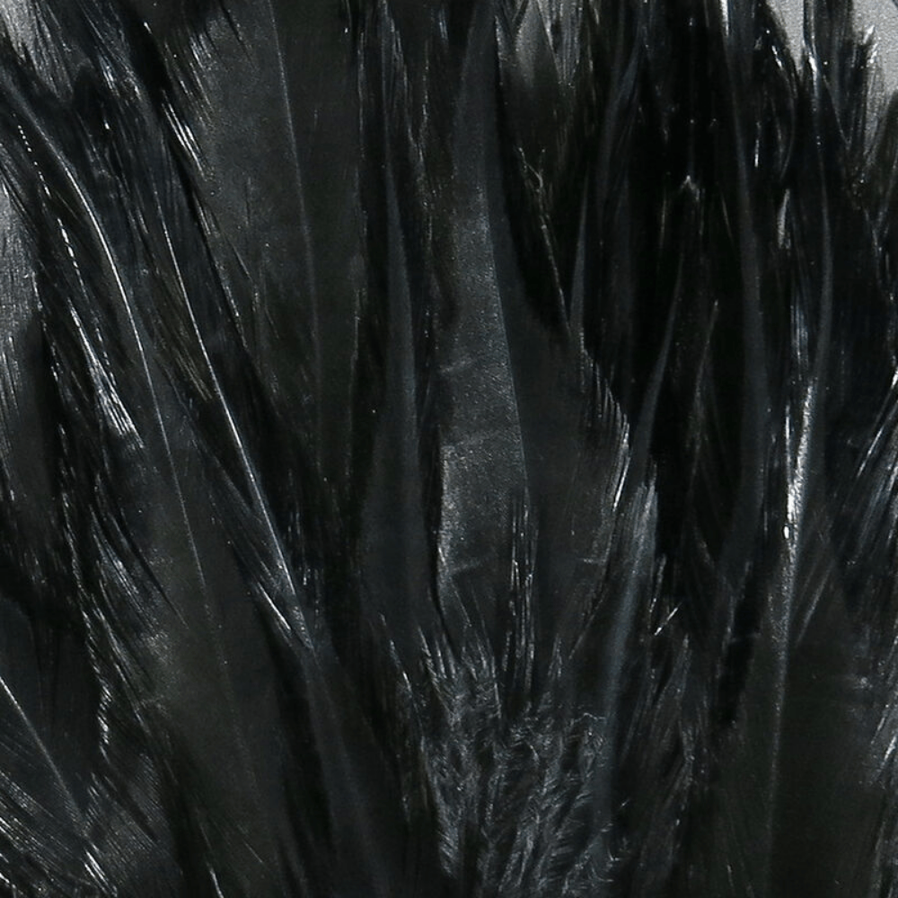 Strung Chinese Saddle Hackle Hareline – Un clásico imprescindible para el atado de moscas