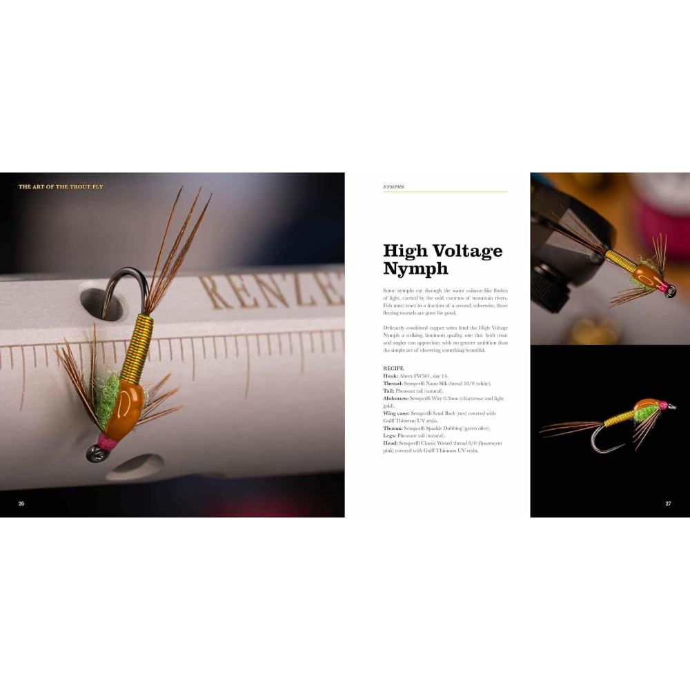 Libro The Art of the Trout Fly: 100 Exquisite Patterns – Lucas Utrera