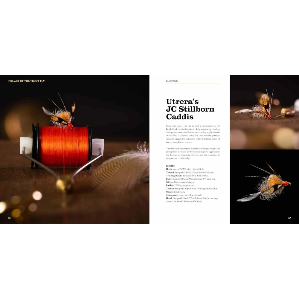 Libro The Art of the Trout Fly: 100 Exquisite Patterns – Lucas Utrera