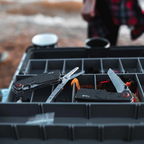 True Utility Dual Cutter – Cuchillo y Tijeras 2 en 1 para máxima versatilidad