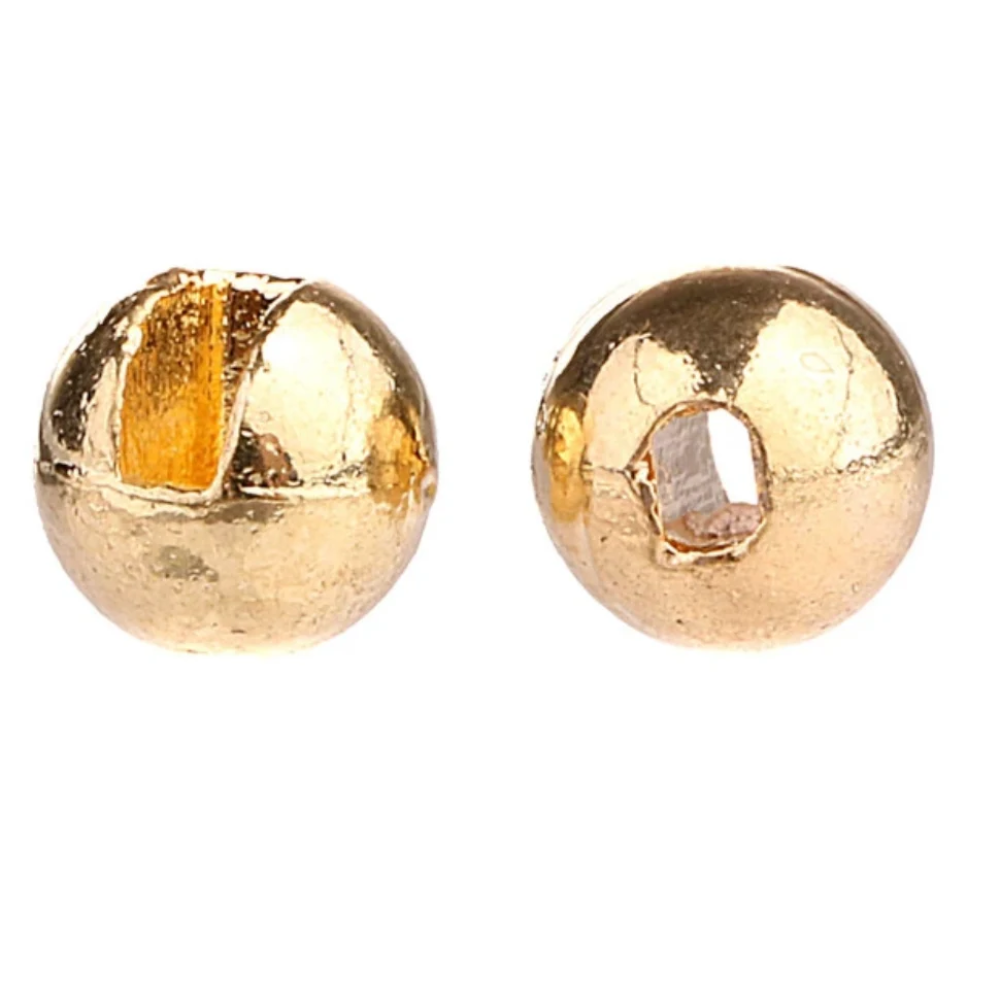 Tungsten Beads Slot Round Soldarini gold – Cabezas de Tungsteno Ranuradas
