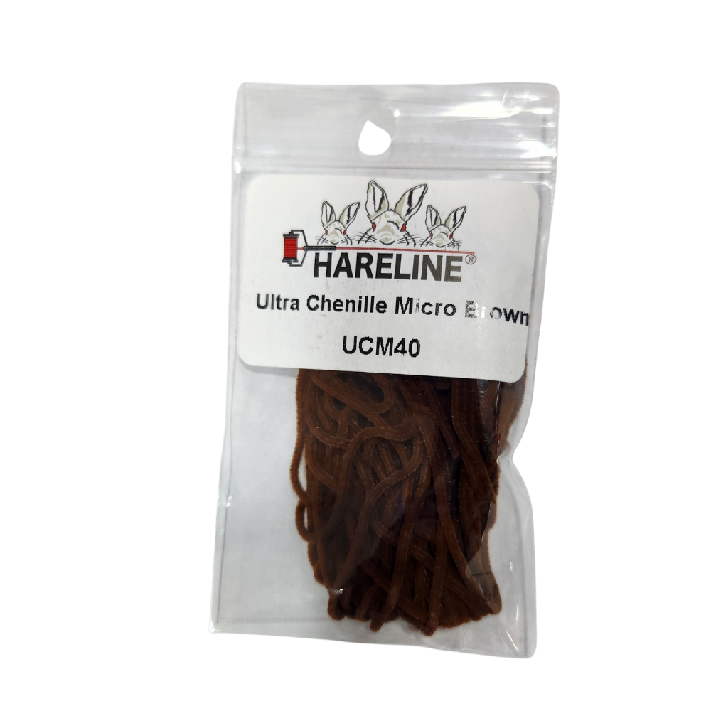Ultra Chenille Micro Hareline – Chenille ultrafino para moscas de perfil delgado