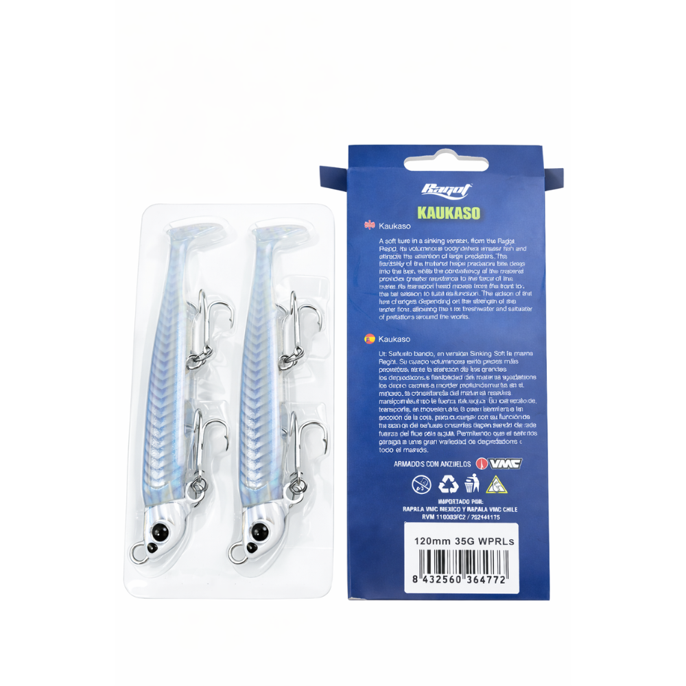 Vinilo Ragot Kaukaso 120 mm 35 g – Potencia y vibración para grandes depredadores