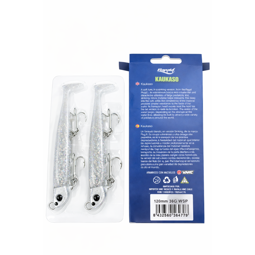 Vinilo Ragot Kaukaso 120 mm 35 g – Potencia y vibración para grandes depredadores