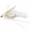 White Cone Head Streamer