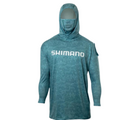 Polera Shimano Hooded Tech Tee Dot Light Green – Protección total y máxima comodidad